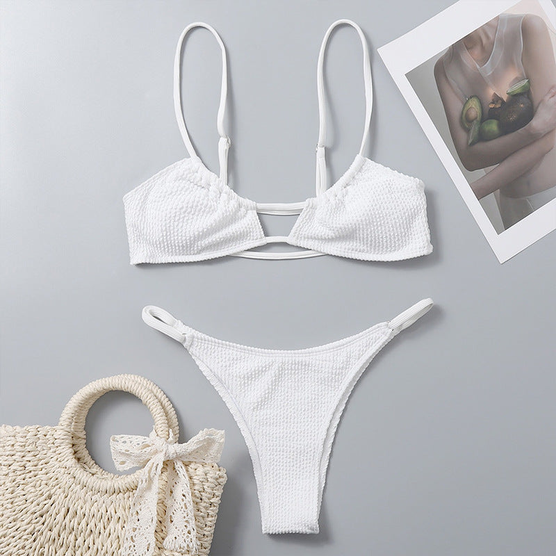 Damen Triangel-Bikini mit innovativem Cut-Out-Design EB