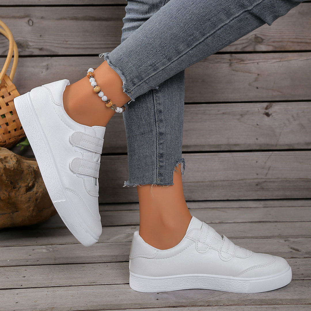 Damen Sneakers mit Klettverschluss und bequemer Innensohle EB