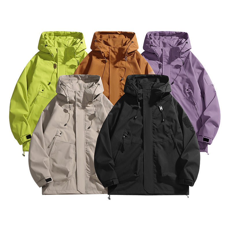 Damen Outdoor-Jacke mit verstellbarer Kapuze und atmungsaktiven Einsätzen EB