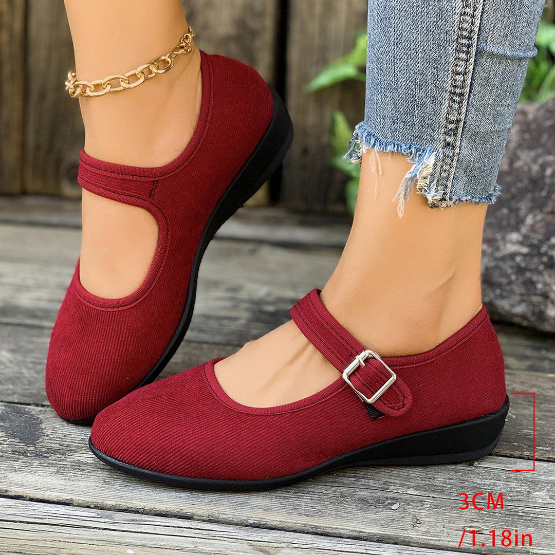 Damen Elegante und komfortable Mary Jane Schuhe EB