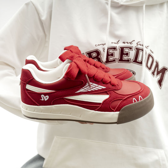 Damen Sportliche Sneaker mit atmungsaktiven Mesh-Einsätzen und griffiger Sohle EB