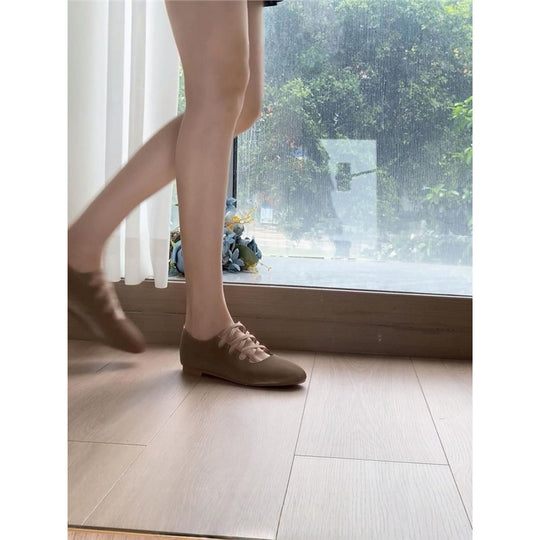 Damen Ballerinas mit verstellbarem Riemendesign EB