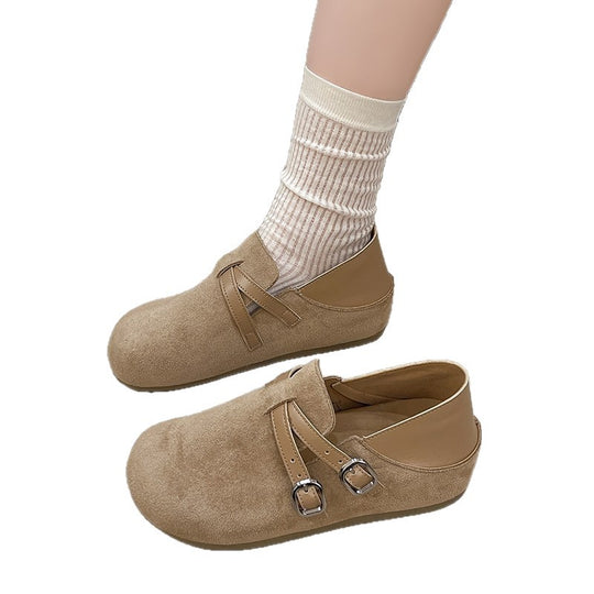 Damen Clogs mit modischem Riemendesign und komfortabler Sohle EB