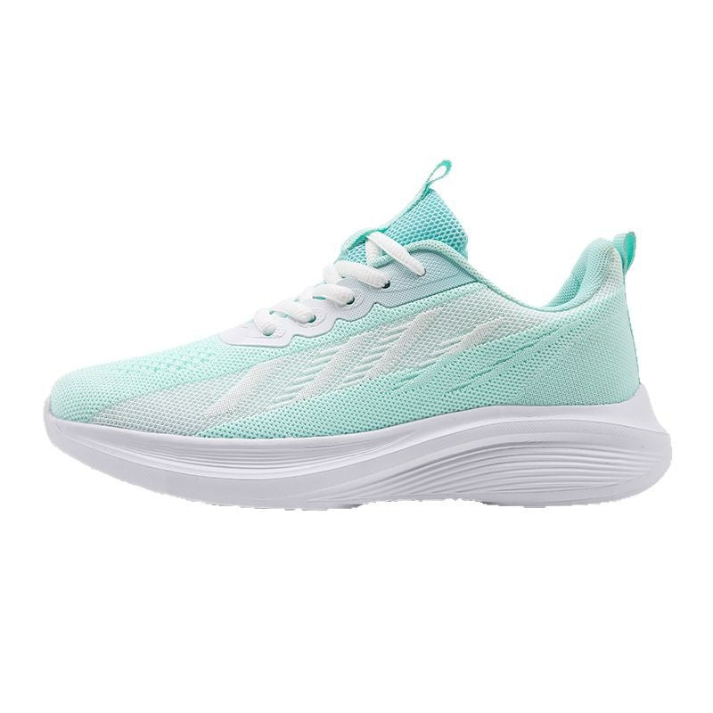 Damen Leichte und atmungsaktive Laufschuhe mit elastischem Obermaterial und flexibler Sohle EB
