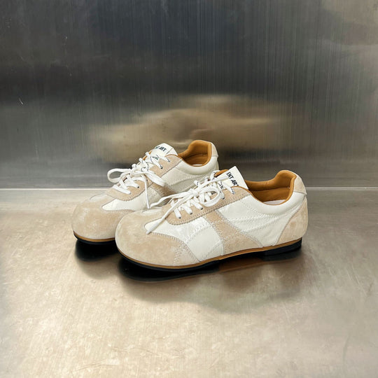 Damen Sportive Sneakers mit atmungsaktiver Multimaterial-Oberfläche EB