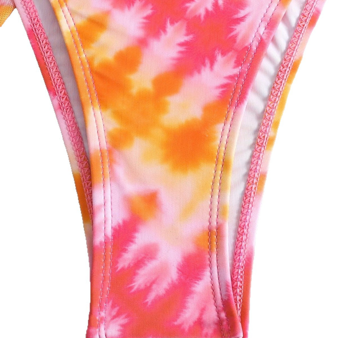 Damen Triangel-Bikini Set mit Wickelrock EB