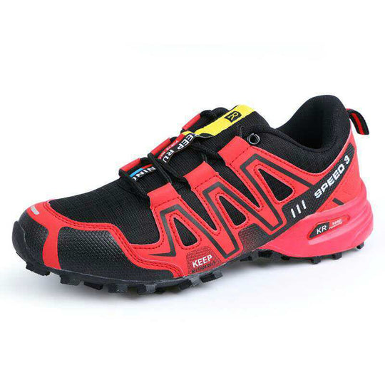 Damen Trailrunning-Schuhe mit rutschfester Sohle und atmungsaktiver Mesh-Oberfläche EB