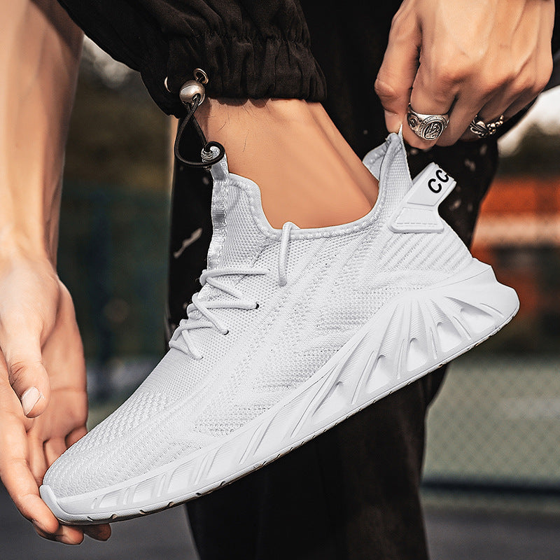 Damen Atmungsaktive und flexible Fitness-Sneaker mit rutschfester Sohle EB