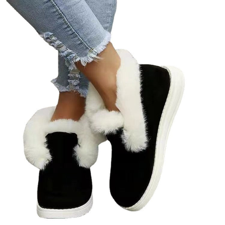 Damen Bequeme Wohn-Sneaker mit weichem Futter und rutschfester Sohle EB