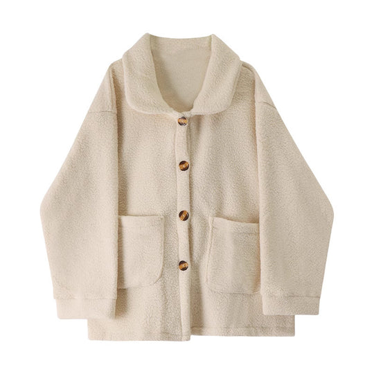 EB | Stylische Jacke Im Teddy-Design