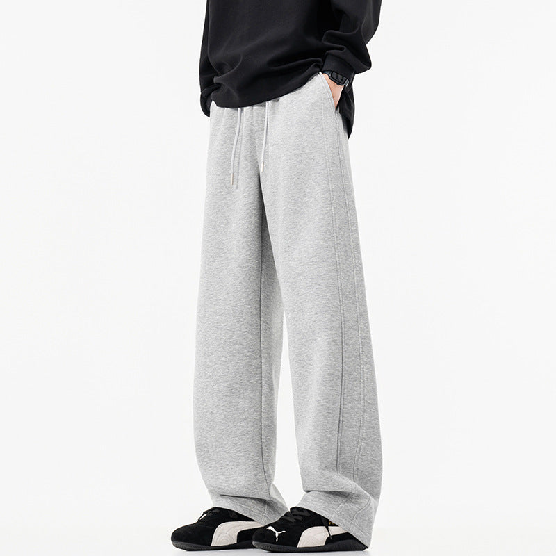 Damen weite Lounge-Jogginghose mit elastischem Bund, Kordelzug und legerer Culotte-Passform EB