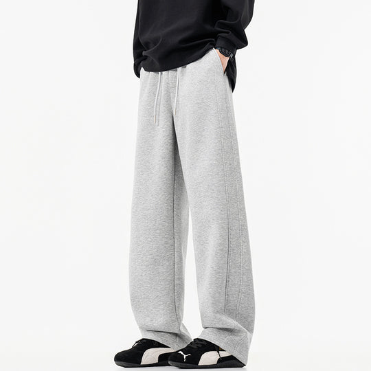 Damen weite Lounge-Jogginghose mit elastischem Bund, Kordelzug und legerer Culotte-Passform EB