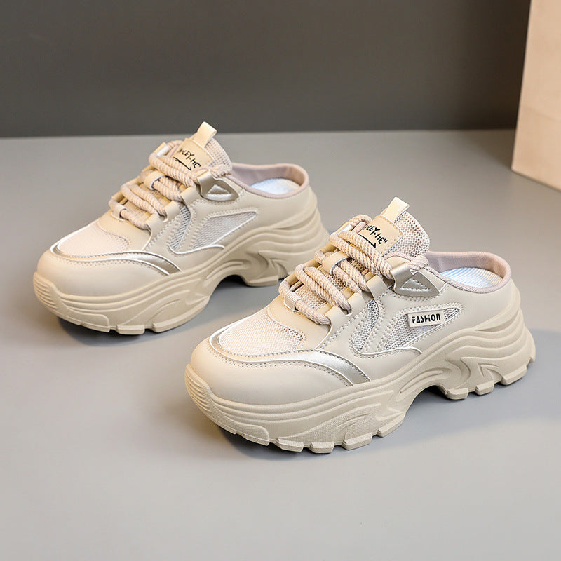 Damen sportliche Clogs im modernen Design mit atmungsaktiver Mesh-Oberfläche EB