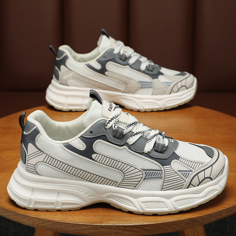 Damen Sportliche Laufschuhe mit atmungsaktiver Mesh-Oberfläche und rutschfester Sohle EB