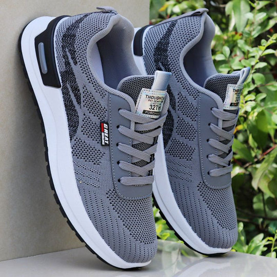 Damen Atmungsaktive Laufsneaker mit flexiblem Mesh-Obermaterial und dämpfender Sohle EB