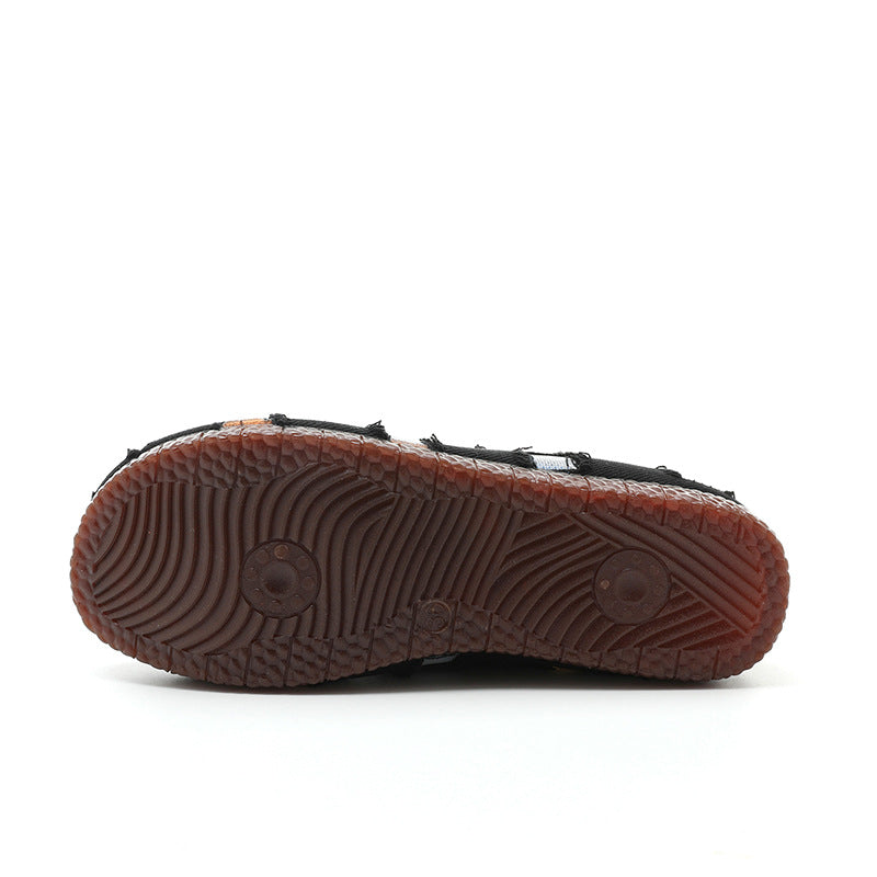 Damen Slip-On Hausschuhe mit atmungsaktiver Obermaterialstruktur und flexibler Sohle EB