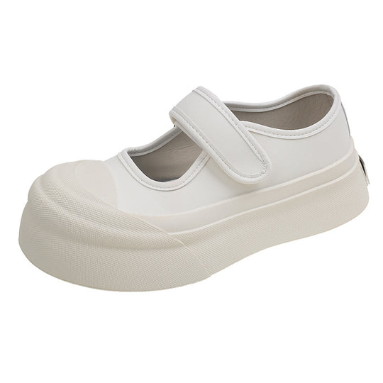 Damen Komfortable Slip-On Sneaker mit praktischem Klettverschluss EB