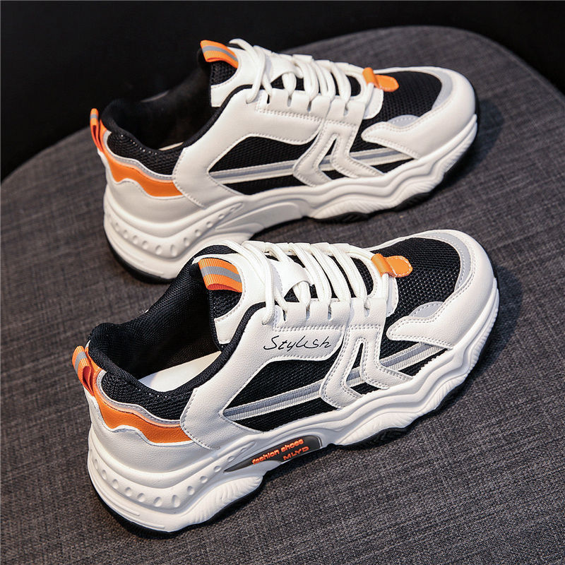 Damen Sportliche Sneakers mit dämpfender Laufsohle und atmungsaktivem Obermaterial EB