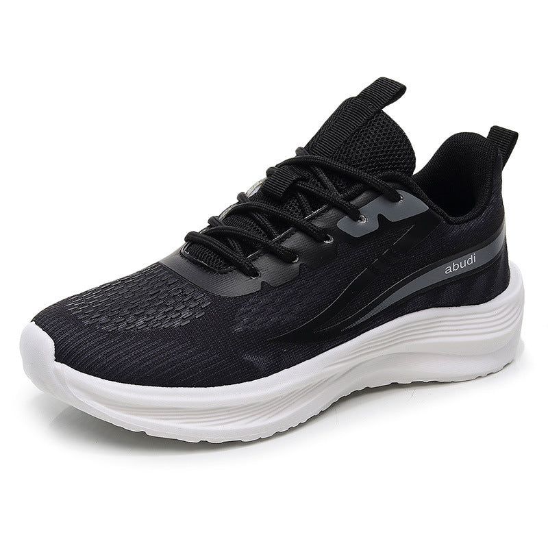 Damen Sportliche Dämpfungs-Laufschuhe mit atmungsaktivem Obermaterial und flexibler Sohle EB