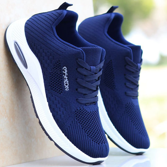 Damen Bequeme und atmungsaktive Sneakers mit stoßdämpfendem Komfort EB