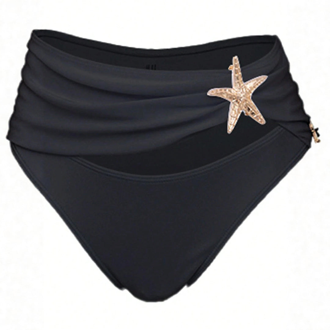 Damen Bikiniset mit Wickelrock und eleganten Schmuckdetails EB