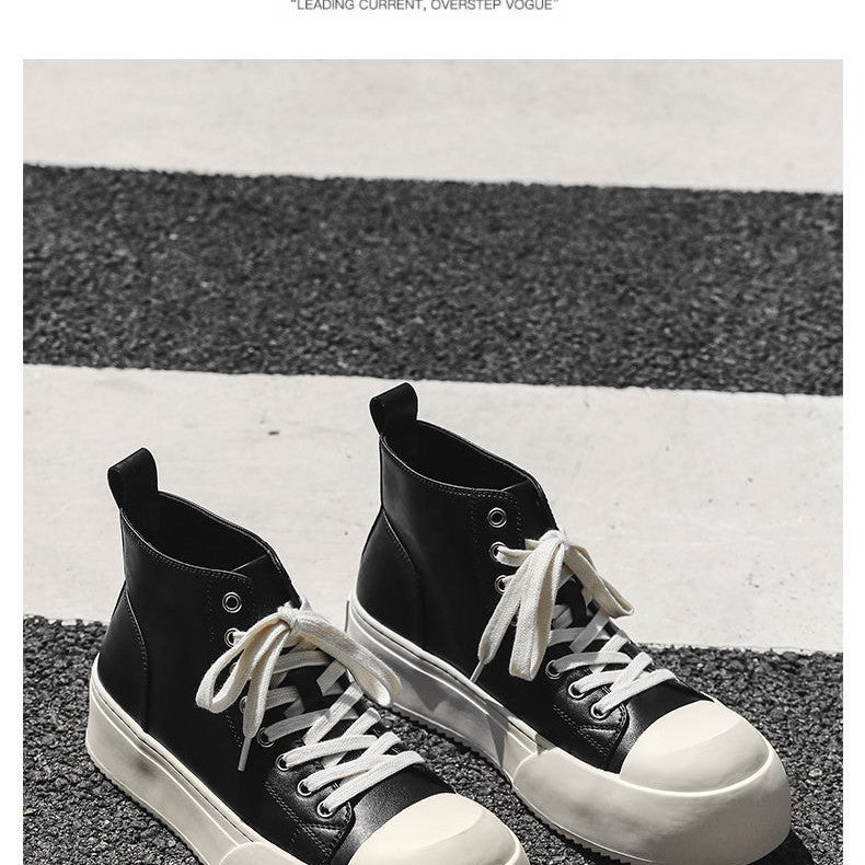 Damen Hohe Chunky Sneakers mit dämpfender Sohle und robustem Obermaterial EB