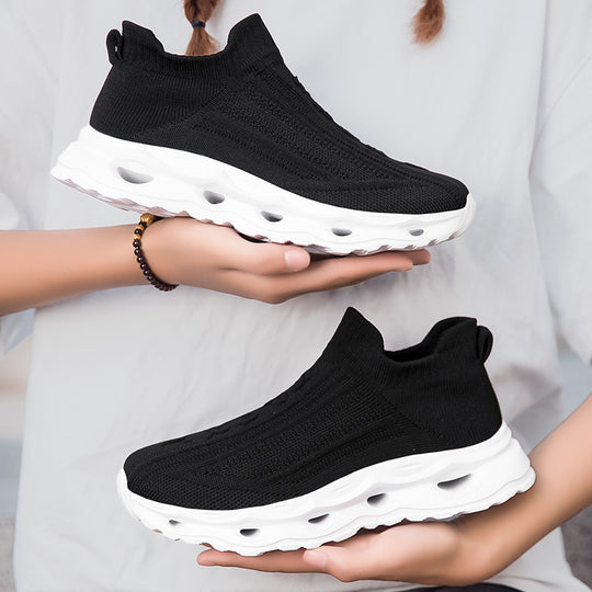 Damen Hochkomfortable Slip-On Sneakers mit innovativer Dämpfungstechnologie EB