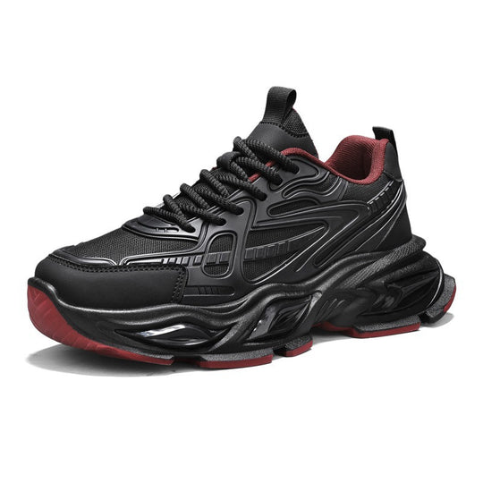 Damen Sportliche Chunky Sneakers mit atmungsaktivem Obermaterial und dämpfendem Sohlenprofil EB