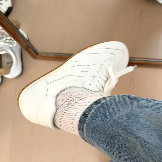 Damen Sneakers mit antiskid Sohle und bequemer Polsterung EB