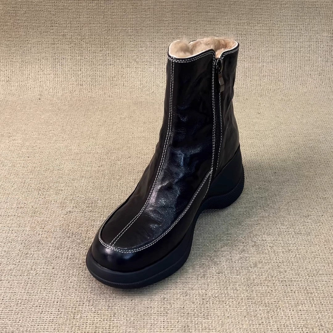 Damen Winterstiefel mit bequemem Innenfutter und rutschfester Sohle EB