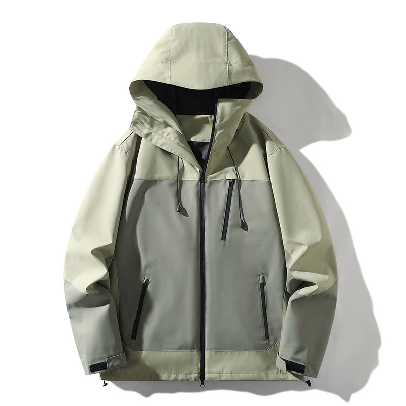 Damen technische Allwetterjacke mit vielseitigem Kapuzendesign und verstellbaren Belüftungsöffnungen EB