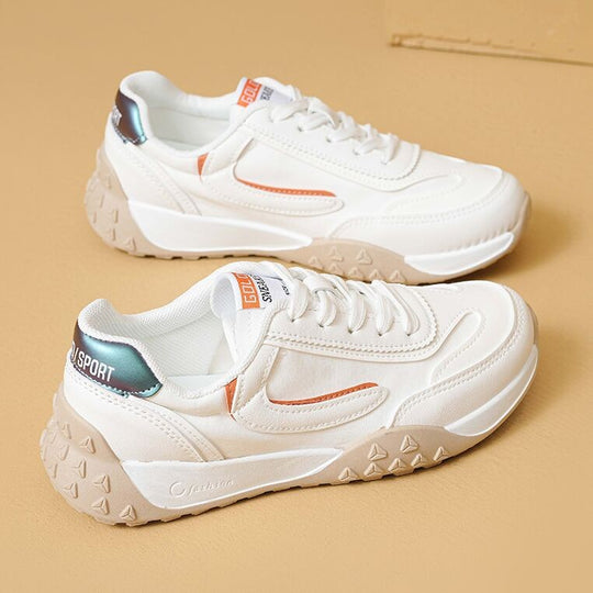 Damen Sportliche Sneaker mit rutschfester Sohle und atmungsaktiver Obermaterialstruktur EB