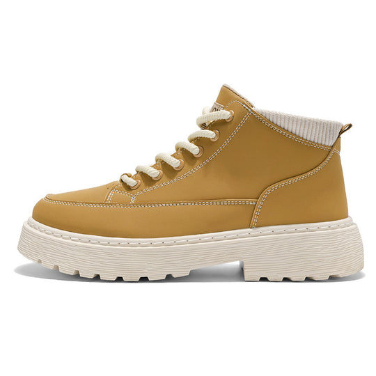 Damen Sportliche High-Top Sneakers mit gepolsterter Ferse und rutschfester Sohle EB