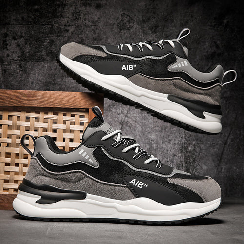 Damen Sportliche Sneakers mit gepolsterter Sohle und atmungsaktiver Oberflächenstruktur EB