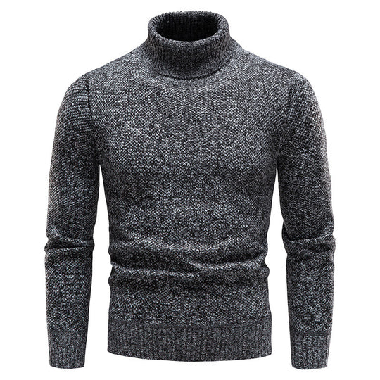 Herren Rollkragenpullover aus hochwertiger Wolle EB