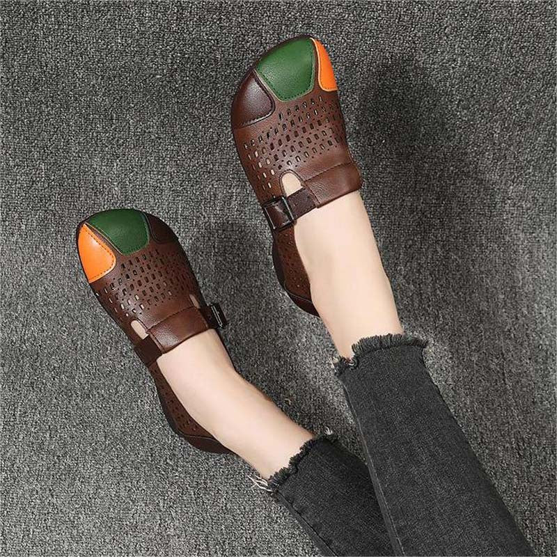 Luftige Damensandalen mit Schnalle – Zoë EB