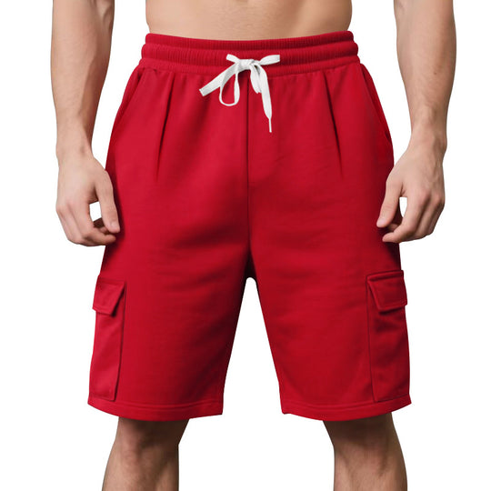 Herren Cargo-Shorts mit elastischem Bund und praktischen Seitentaschen EB