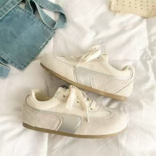 Damen Sportliche Sneakers mit atmungsaktiver Struktur und rutschfester Sohle EB