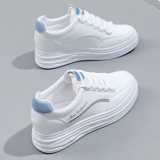 Damen modische Sneakers mit dämpfender Laufsohle und trendigem Design EB