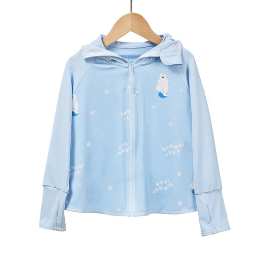 Damen atmungsaktive UV-Schutzjacke mit hohem Kragen EB