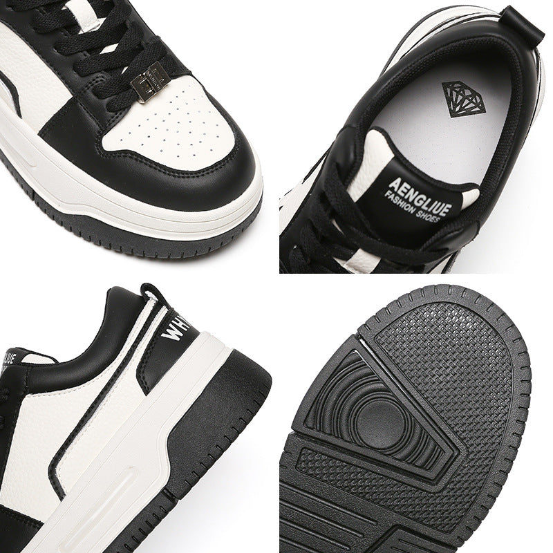 Damen Chunky Sneakers mit innovativem Sohlenprofil und modischem Obermaterial EB