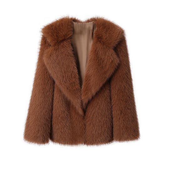 Damen Kuscheliger Mantel EB