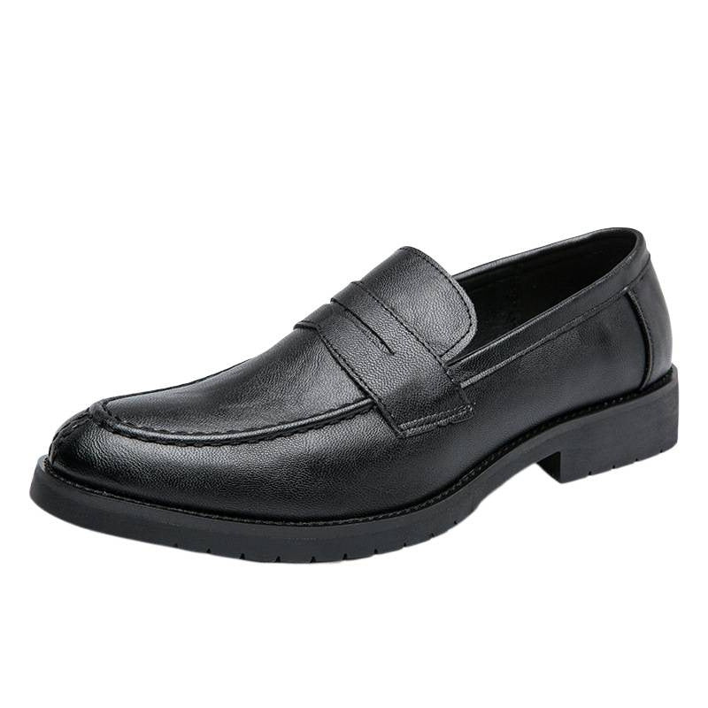Damen Mokassins mit eleganter Lederoberfläche und rutschfester Sohle EB
