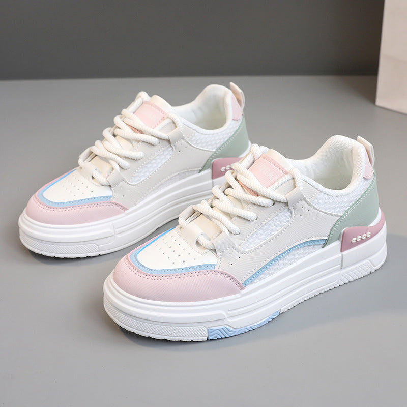 Damen sportliche Sneaker mit modischen Akzenten und dämpfendem Sohlenprofil EB