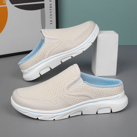 Damen Bequeme Clogs mit atmungsaktivem Mesh-Obermaterial EB