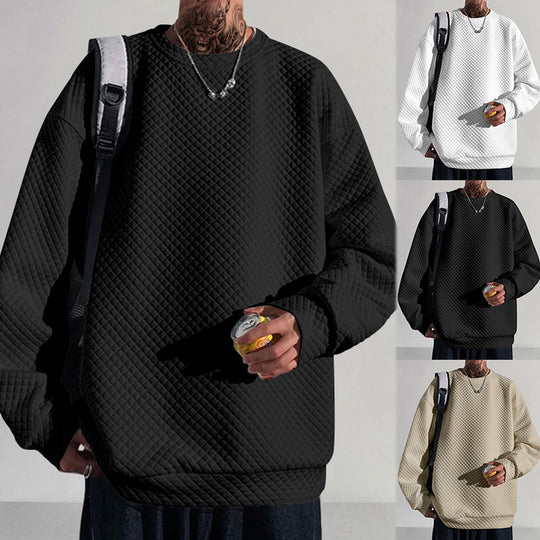Herren Urbaner Sweatshirt mit strukturiertem Design und lässiger Passform EB