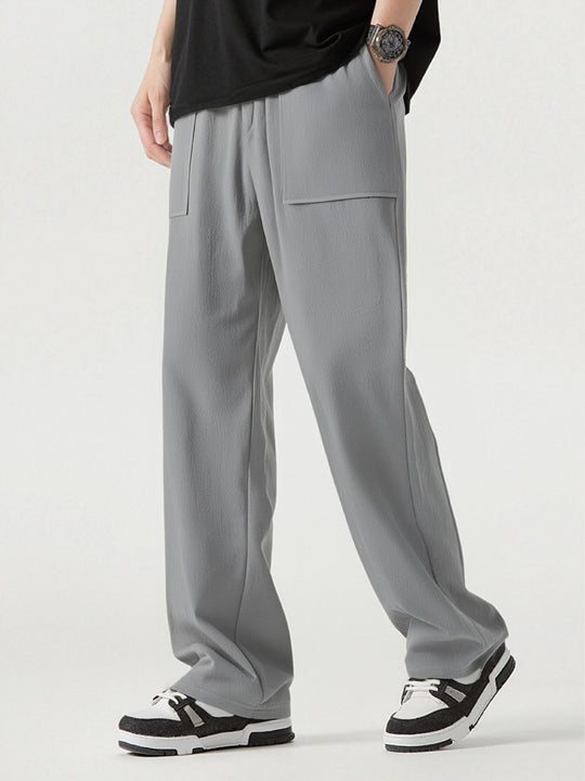 Herren Bequeme Cargo-Hose mit praktischen Taschen und elastischem Bund EB