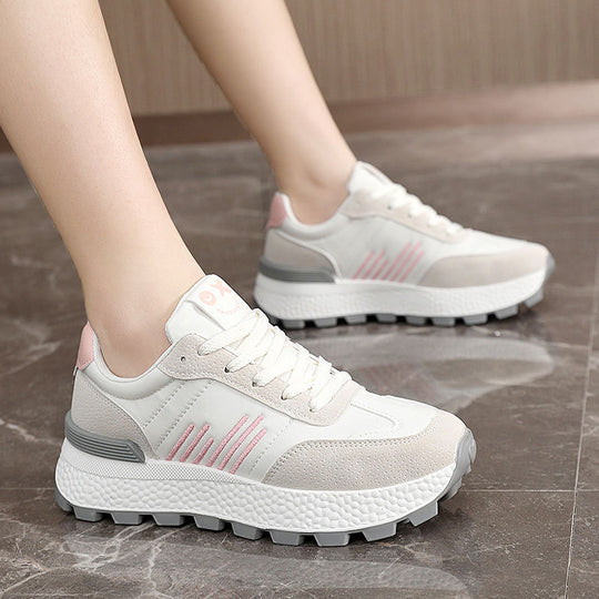 Damen Sportliche Sneaker mit rutschfester Sohle und dämpfendem Innenfutter EB