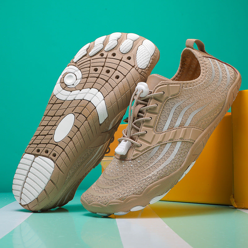 Damen Flexibles Aquasport-Schnürschuhe mit rutschfester Sohle und atmungsaktivem Obermaterial EB