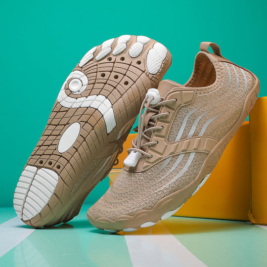 Damen Flexibles Aquasport-Schnürschuhe mit rutschfester Sohle und atmungsaktivem Obermaterial EB